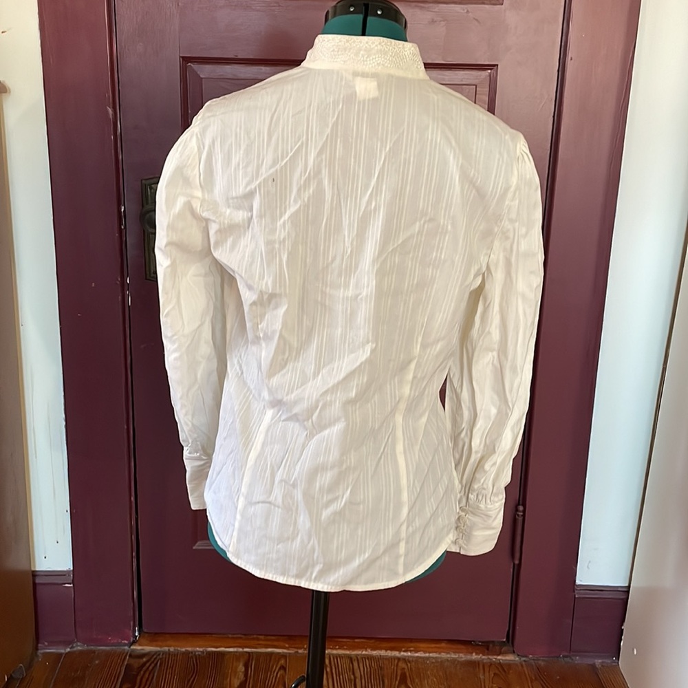 White Long sleeve blouse - Picture 2 of 8